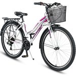 Kldoro KD-124 Bagajlı 24 Jant Bisiklet 21 Vites Kadın Dağ Bisikleti