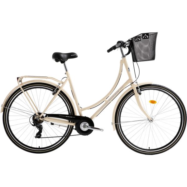 Bisan Paradise - S Şehir Bisikleti 2020 Üretim 28 Jant Krem