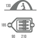 Husky Beast Yesıl 3 Kısılık Cadır - Görsel 2