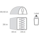 Husky Bıgless 5 Kısılık Cadır - Görsel 4