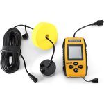 Goodbest 0.7 - 100 M Balık Bulucu 200KHZ Sonar Sounder Echo Alarm Balıkçılık Transdüser (Yurt Dışından)