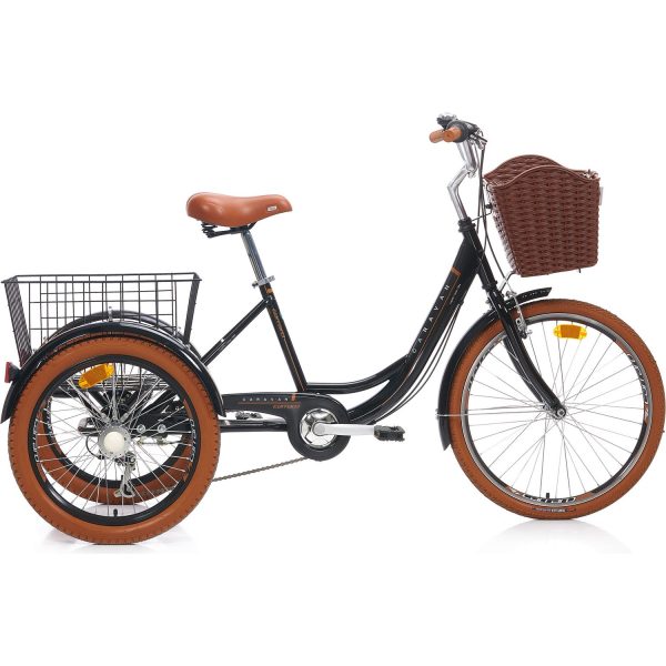 Carraro Caravan 24 Jant  6-Vites V Fren 410H 6V Vb -Siyah Kahverengi