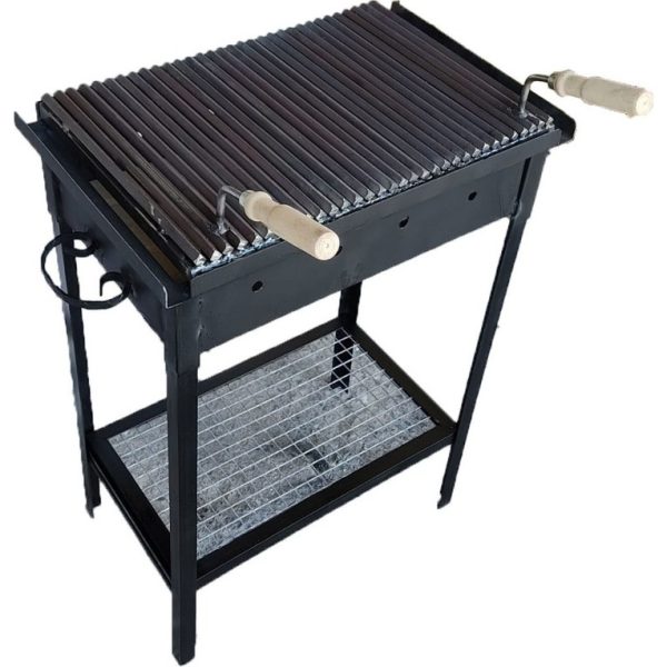 İklim Ateş Tuğlalı Steak Döküm Izgaralı Mangal