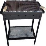 İklim Ateş Tuğlalı Steak Döküm Izgaralı Mangal - Görsel 2