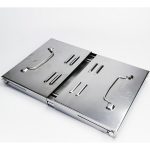 mizan Krom Katlanabilir Kutulu Mangal ( Su Geçirmez Çanta Hediyeli) - Görsel 4