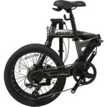 Bisan Fx 3700 Md Alüminyum Kadro Altus 9 Vites Katlanır Bisiklet Bordo - Görsel 2