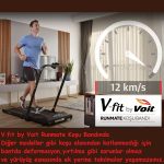 Voit V-Fıt By Voıt Runmate Koşu Bandı - Bluetooth- 12km Hız - Hoparlör - Uzaktan Kumanda - Akıllı Uygulama Destekli - Görsel 6