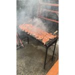 İklim 40X100 cm Demir Mangal Barbekü Oluklu Izgara - Görsel 6