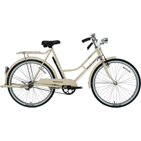 Bisan Roadstar Classic Kadın Hizmet Bisikleti 57CM V 26 Jant 1 Vites Krem Siyah Gold