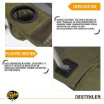 Funky Chaırs Lazy 3 Plus Yatabilen Kamp Sandalyesi - Görsel 2