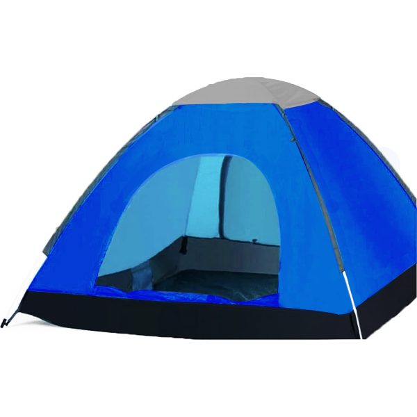 Microcase 3 Kişilik Manuel Yazlık Konforlu Kamp Çadırı 200X150X110CM Lacivert AL3893