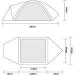 Orcamp Nord Dorm 2 Kişilik Çadır - Görsel 5