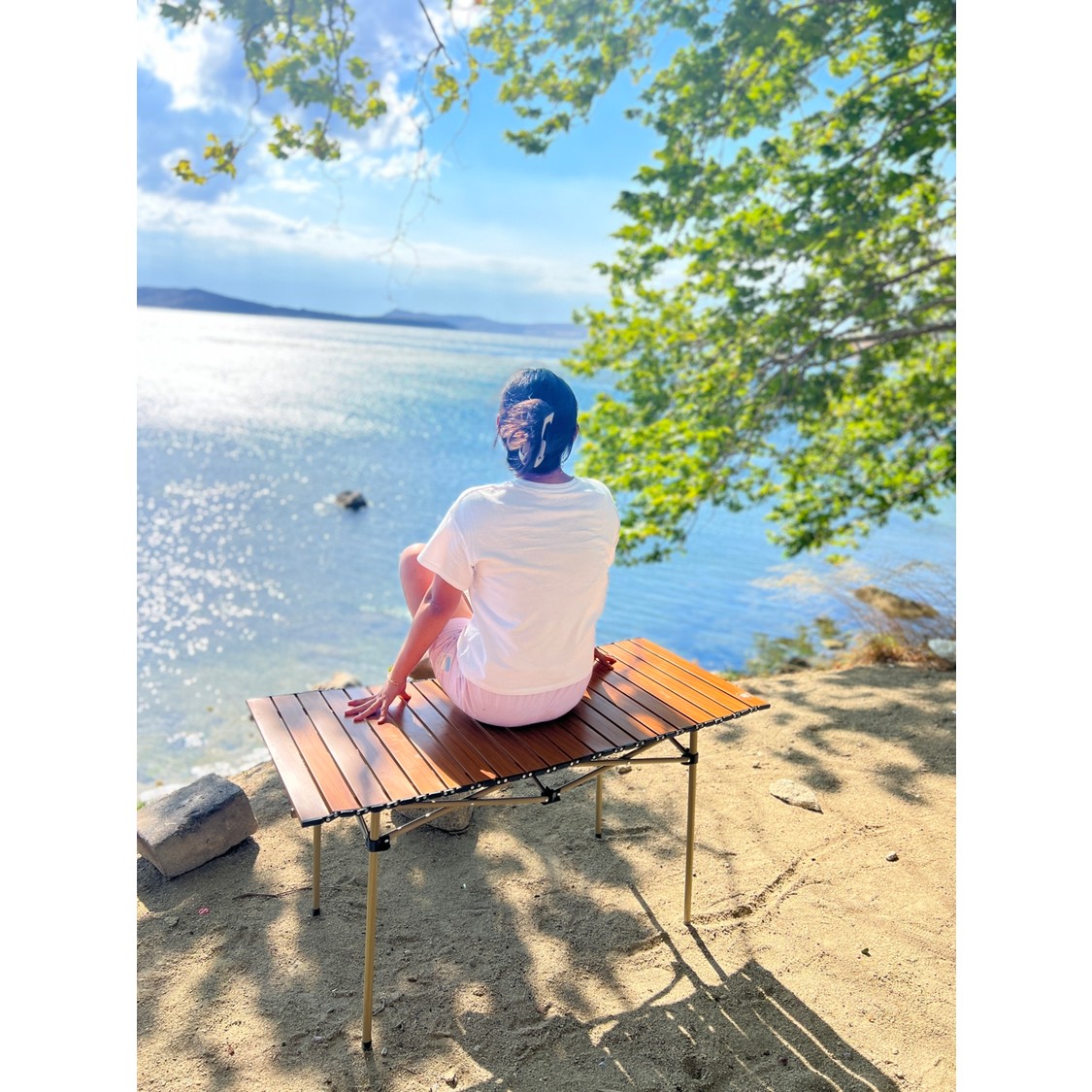 110000484371695-1.jpg Shufa - Alüminyum Kamp Masası Xl - Katlanabilir - Görsel 1