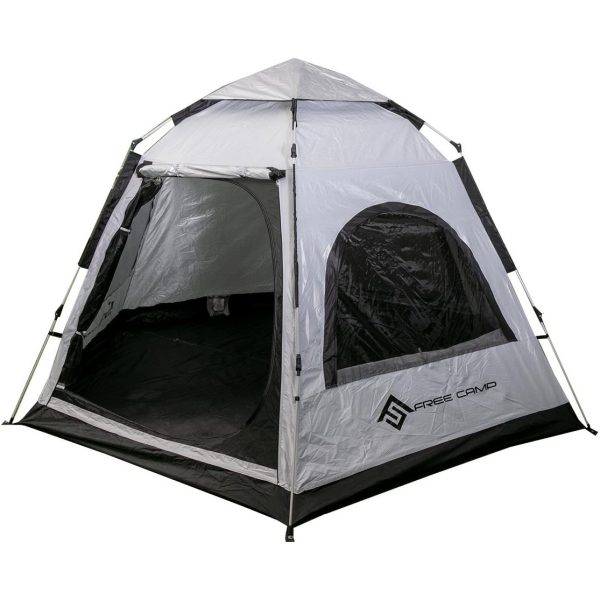 Freecamp Zenica 6 Kişilik Otomatik Çadır-Beyaz