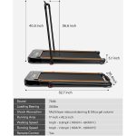 Urevo 2.5hp 2in1 Katlanabilir Koşu Ve Yürüyüş Bandı Siyah 0-12KM (Distribütör Garantili) - Görsel 6