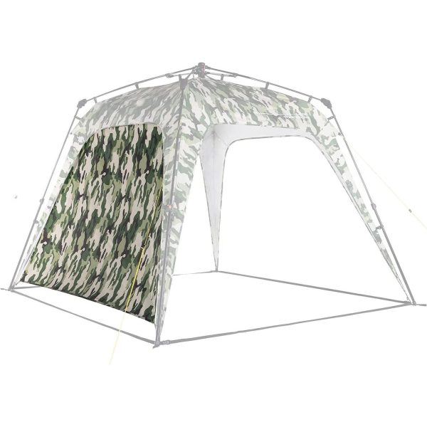 Where Tomorrow Pavillon Gazebo Kapı Yan Brandası-Kamuflaj