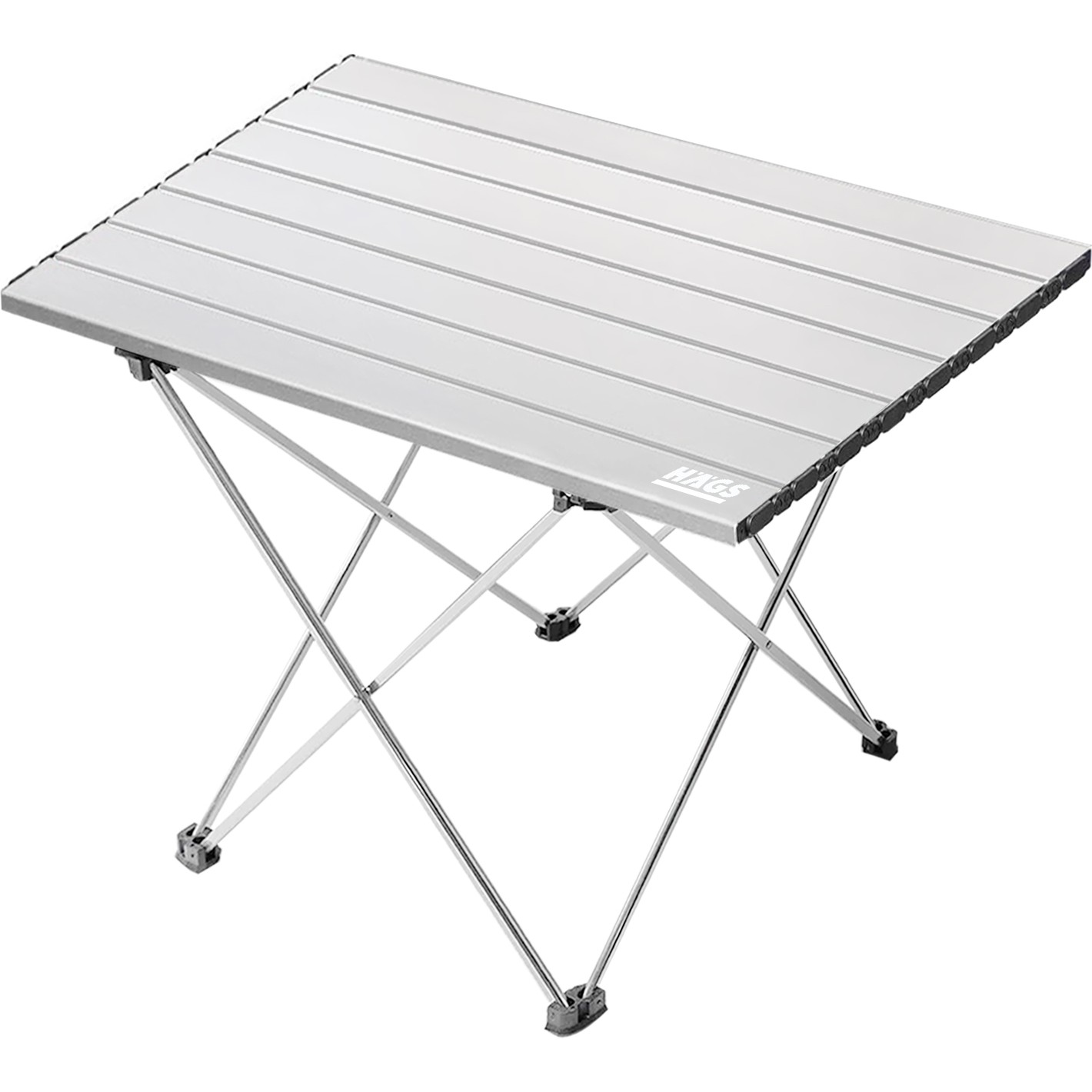 110000543621037-1.jpg Haegs Full Alüminyum Katlanır Kamp Sehpası, Piknik, Plaj, Ourdoor Hafif Kamp Masası Orta Boy - Gümüş - Görsel 1