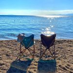 Bag The Joy Ahşap Katlanır Kamp & Bahçe Sandalyesi – Kahverengi Iskelet - Koyu Gri Kılıf - Görsel 11