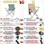 Funky Chairs V2 Toprak Lüks Kamp Sandalyesi XL - Görsel 9