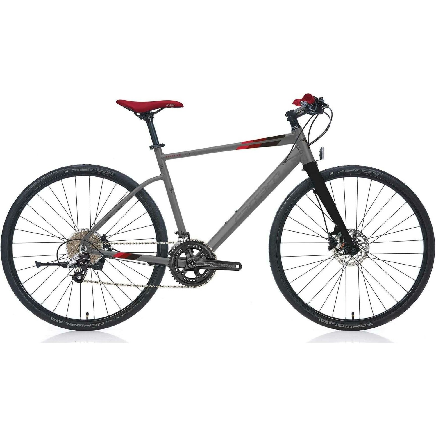 110000581498473.jpg Carraro Sportıve 350 28'' 22-V Hd 48CM Mat Antrasit-Siyah - Görsel 1