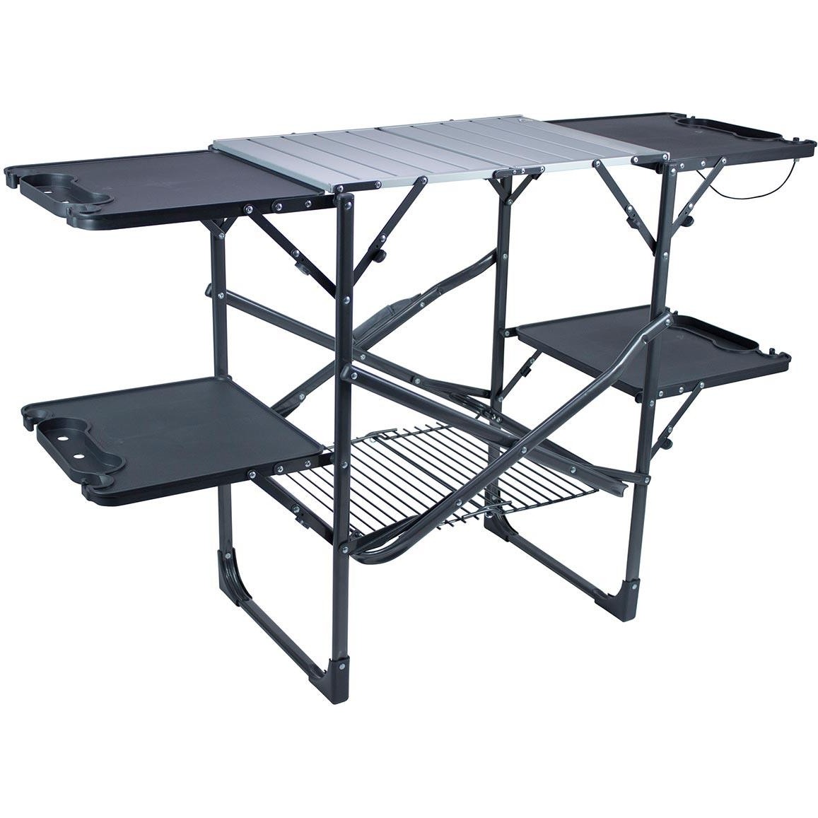 110000624710569-1.jpg Gci Outdoor Slim-Fold Katlanır Pişirme Kamp Masası - Görsel 1