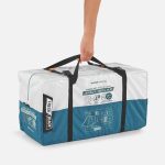 Decathlon Quechua 4 Kişilik Kamp Çadırı - 1 Odalı - Arpenaz 4.1 Fresh & Black - Görsel 5