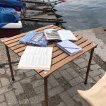 Bag The Joy 70x70x55 Katlanır Rulo Kamp ve Piknik Masası - Kahverengi - Görsel 14