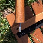 Bag The Joy Ahşap Katlanır Masa Sandalye Seti Kahverengi - Bej Kılıf 70X70X55 Kahverengi Masa - Görsel 15