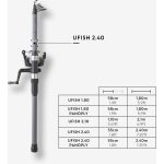Caperlan Olta Kamış Makine Seti - UFISH 2.40 - Görsel 2