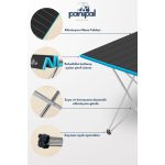 Panipal Outdoor Alüminyum, Katlanabilir Kamp ve Piknik Masası, Omuz Askılı Çantasıyla S41X56X45 cm - Görsel 3