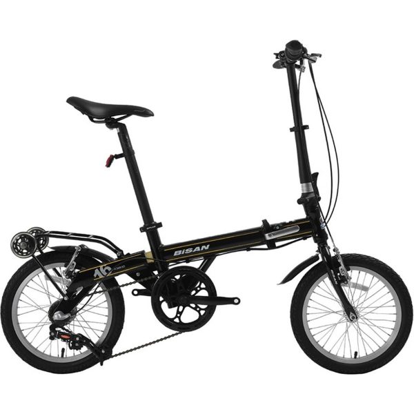 Bisan FX3800 V 16 Jant 11-28 Katlanır Bisiklet Siyah