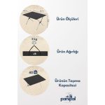 Panipal Outdoor Alüminyum, Katlanabilir Kamp ve Piknik Masası, Omuz Askılı Çantasıyla L - Görsel 3