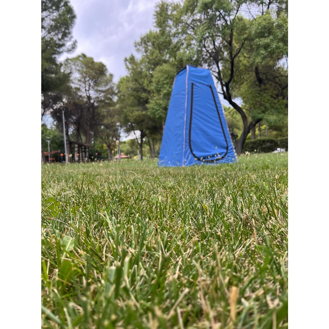 110000710315744.jpg yamaç çadır Kamp Duş Wc Giyinme Çadırı mavi - Görsel 1