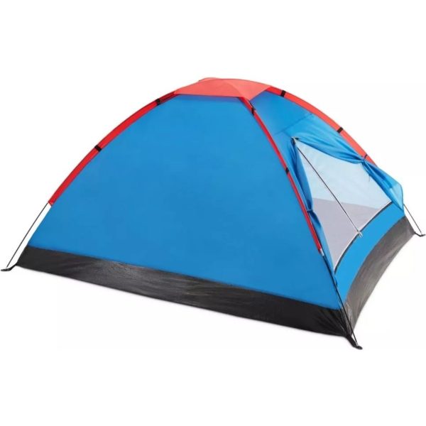 Urgancıoğlu Kurulumu Kolay Çift Kişilik Çadır 205X150X105 cm Mavi