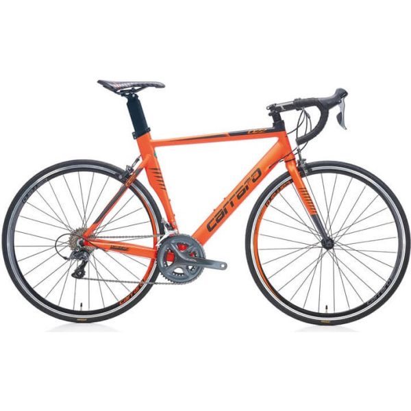 Carraro Race 022 28 Jant Yol & Yarış Bisikleti (Metalik Turuncu Siyah Beyaz) 54 Kadro