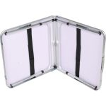 Uniqamping Çanta Tipi 4 Tabureli Katlanır Kamp Masa Seti - Ahşap Desen - Görsel 4