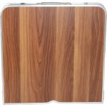 Uniqamping Çanta Tipi 4 Tabureli Katlanır Kamp Masa Seti - Ahşap Desen - Görsel 5