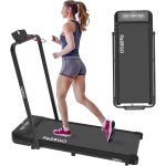 Fastgo 2 In 1 Uzaktan Kumandalı Ekranlı Portatif Yürüyüş ve Koşu Bandı 12 Km Hız - Görsel 2