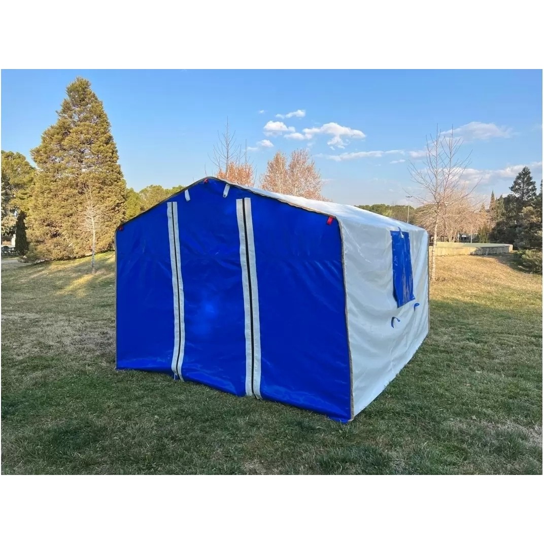 110000757057982.jpg Uludağ Çadır 3x4 Tabanli Baca Çikişli Barinma Çadırı - 12 M2 - Görsel 1