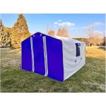 Uludağ Çadır 3x4 Tabanli Baca Çikişli Barinma Çadırı - 12 M2 - Görsel 4