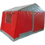 Uludağ Çadır Barınma Çadırı - 9m² - Kırmızı - Görsel 3