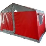 Uludağ Çadır Barınma Çadırı - 9m² - Kırmızı - Görsel 4