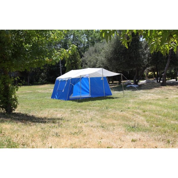 Uludağ Çadır Barınma Çadırı - 9m² - Mavi