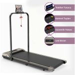 Relax Uzaktan Kumandalı Katlanabilir Portatif Yürüme ve Koşu Bandı 12 Km Hız