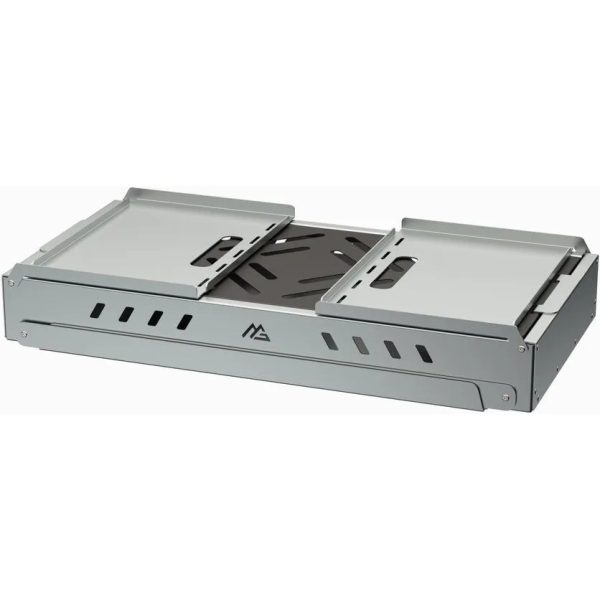 marina grill Sehpalı Galvaniz Katlanır Ayaklı Mangal 60X30 cm