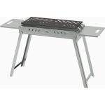 marina grill Sehpalı Galvaniz Katlanır Ayaklı Mangal 60X30 cm - Görsel 2