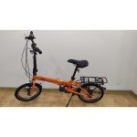 Salcano SALCANO F100 (SLCN100) 6 Vites 16 Jant Katlanır Bisiklet Turuncu Kırmızı - Görsel 2