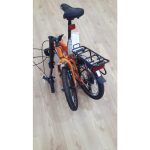 Salcano SALCANO F100 (SLCN100) 6 Vites 16 Jant Katlanır Bisiklet Turuncu Kırmızı - Görsel 3