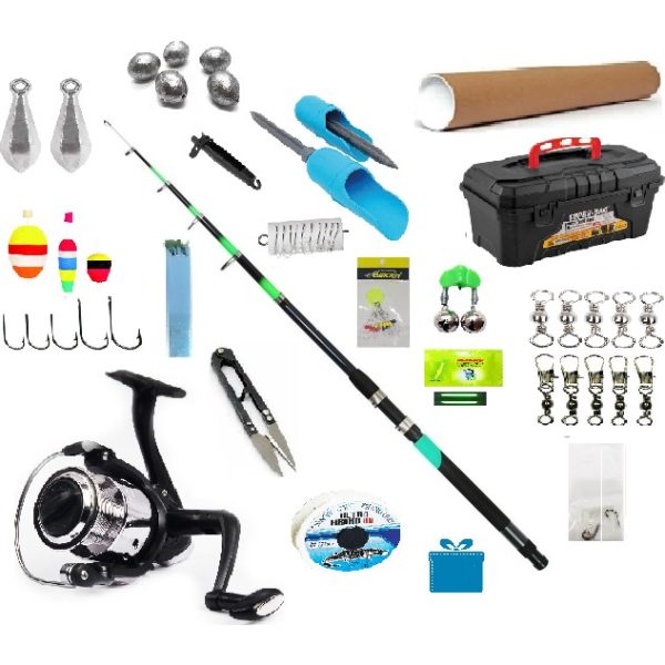 Captain Snergy & Spider Hobi Kıyı Olta Seti 70-150GR.