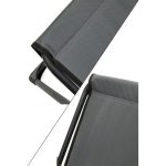 Moniev 2 Adet Kamp Sandalyesi Katlanır Piknik Sandalye Oval Bardaklıklı Gri - Görsel 3